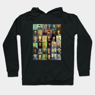 Vincent van Gogh Collage Hoodie